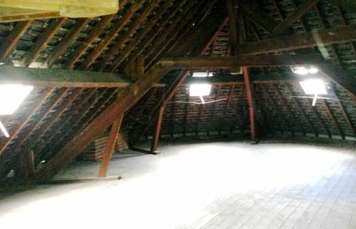 Les combles avant travaux