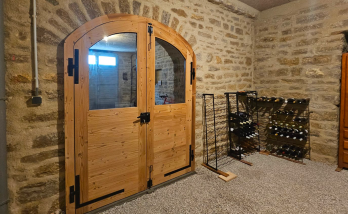 Rénovation d'un garage - porte sur-mesure