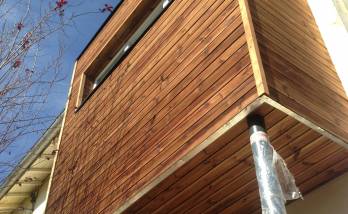 Extension maison ossature bois 77