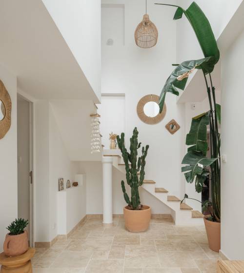 Surélévation d’une maison à Vertou (44120)- entrée