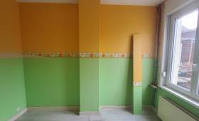 Avant travaux : ancienne cheminée dans une chambre à Harnes.