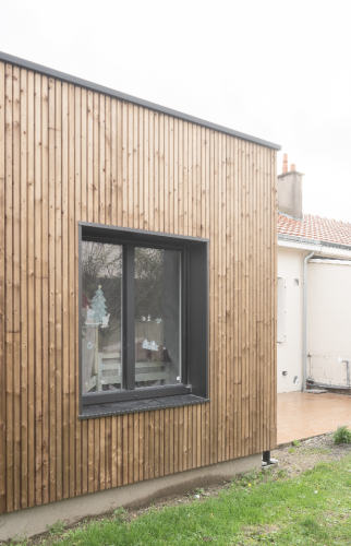 Transformation d'une véranda en extension bois à Vertou