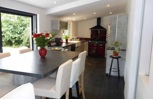 création d'un nouveau sol de cuisine à Coulommiers (77120)