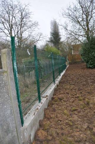 Installation de clôture rigide mitoyenne - Evry-Grégy-sur-Yerres 77166