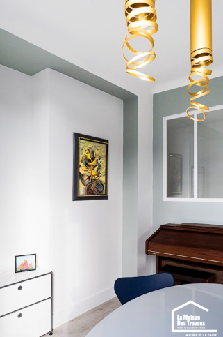 Jeux de couleurs aux murs