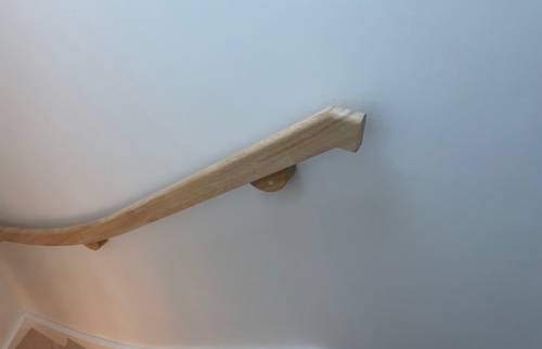 Pose d'un escalier au Pallet