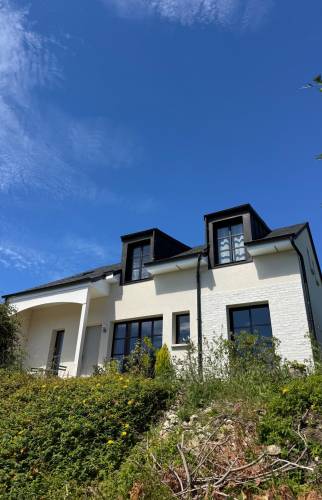 Surélévation de maison à Touques