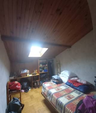Une des 2 chambres, avant le démarrage du chantier