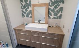 Rénovation de Salle de Bain Terminée : Modernité et Fonctionnalité