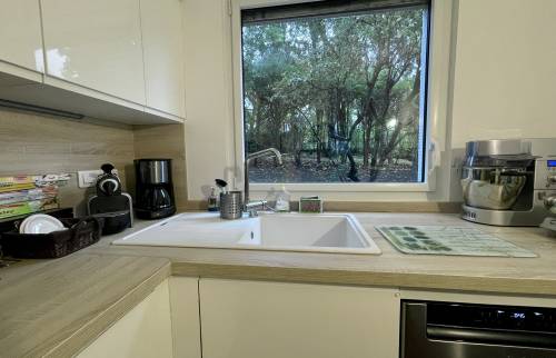 Détail des meubles de cuisine