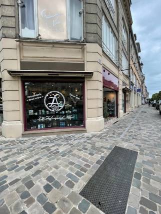 Façade de la chocolaterie à Soissons