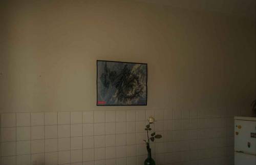 Vue de la cuisine, avant les travaux