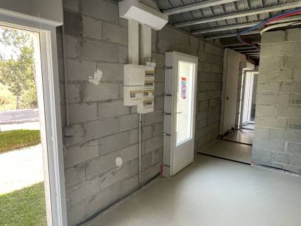 Travaux électriques lors d'un aménagement de sous-sol en espace habitable - Chatuzange-le-Goubet 26300