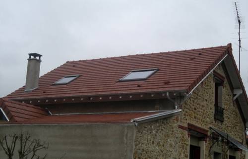 Nouvelle toiture en tuiles PVC - Nanteuil-lès-Meaux -