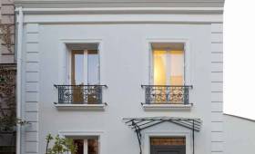 ravalement de façade avec enduit