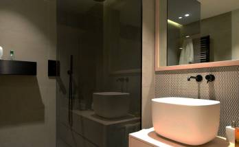 rénovation d'une salle de bain moderne