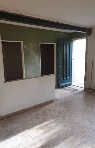 Ouverture mur avant pose verriere