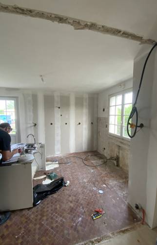 Cuisine après isolation