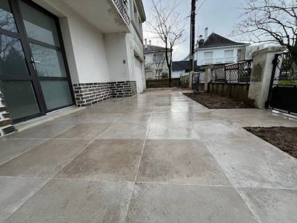 Création d'une terrasse côté rue - Nantes 44