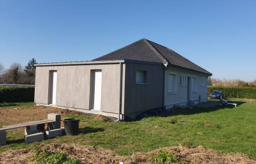 Extension bois terminée