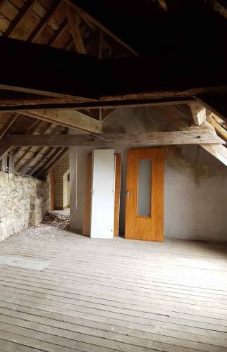 avant : état laborieux du comble