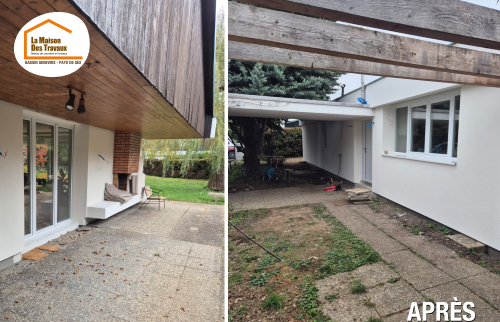  La Maison des Travaux Pays de Gex, La Maison des Travaux Bassin Genevois Pays de Gex, isolation thermique par l’extérieur Léaz, rénovation énergétique Pays de Gex, ITE maison