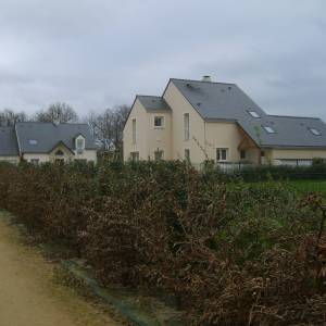 Construction d'une maison traditionnelle, Loire-Atlantique - Côté jardin