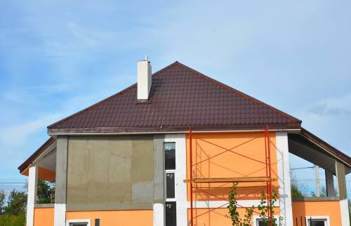 façade orange