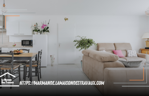 Rénovation de Séjour à Tonneins: Murs et Plafonds Neufs