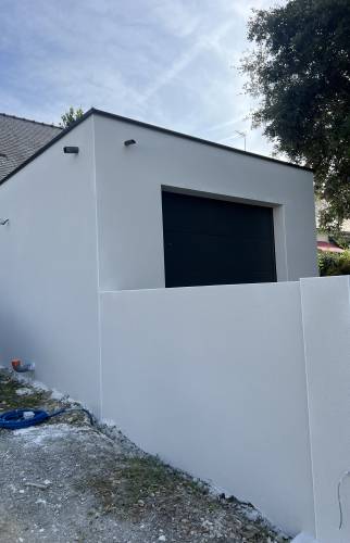 Enduit garage Vannes