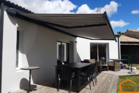 installation d'un store-banne