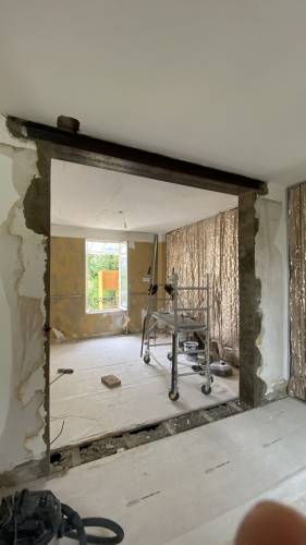 Abattement de mur Vichy