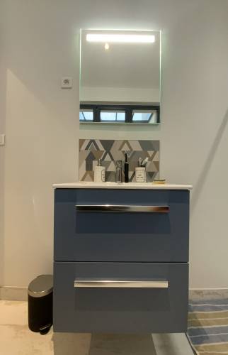 Meuble vasque après