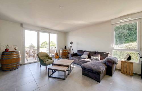 Salon aprés rénovation totale de maison près d'Alès La Masin Des travaux