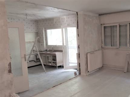 Rénovation Cuisine Lyon 3 - Travaux en Cours