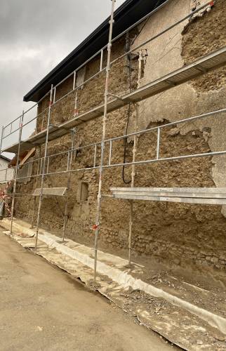 Rénovation d’une façade à Ruy Montceau