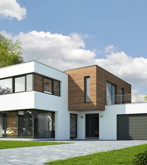 Construction de garage : extension de maison à Vaux-le-Pénil (77)