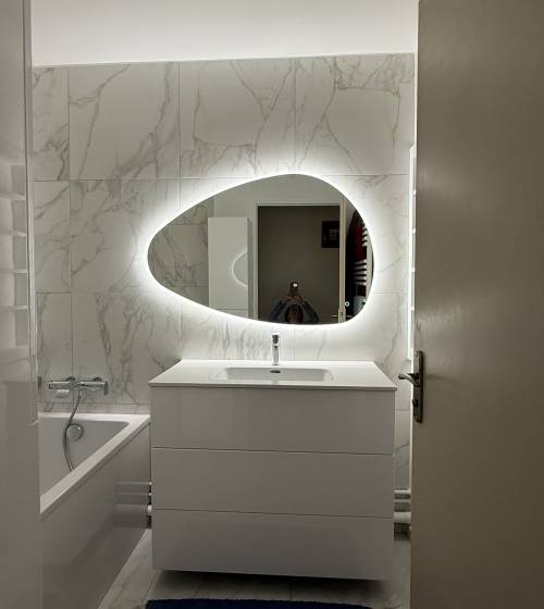 Rénovation complète de salle à bain à Antony 