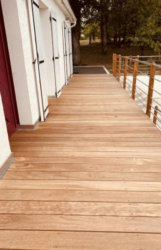 Aménagement terrasse chaniers