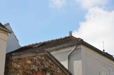 Maison avant travaux de rénovation de toiture - Brie-Comte-Robert 77170