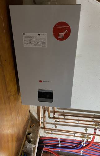 Création circuit de chauffage et pose chaudière