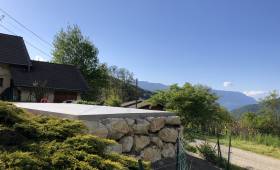 Travaux terminés : Dalle et enrochement finis