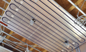 Installation d’un plafond chauffant 