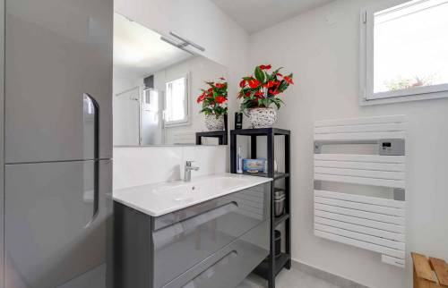 Salle de bains - Extension et rénovation d'une maison à Vertou (44)