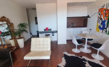 Pièce de vie rénovée