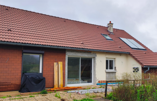 Avant - rénovation façade Isolation Thermique par l'Extérieur 