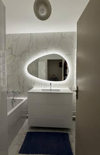 Rénovation complète de salle à bain à Antony 