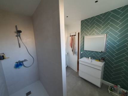 Rénovation Terminée de Salle de Bain