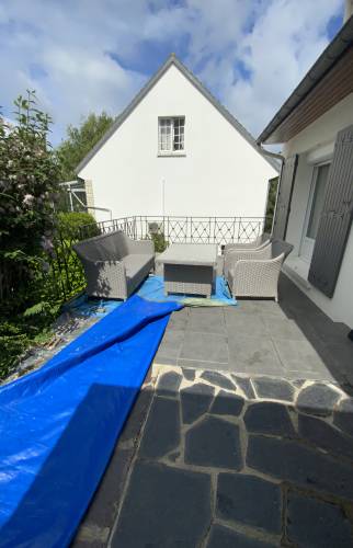 Ancienne terrasse fuite