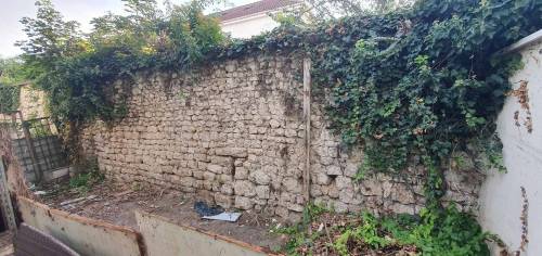  Mur en pierres avant travaux de rénovation extérieure - Brie-Comte-Robert 77170